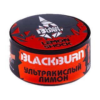 Табак BlackBurn - Lemon Shock (Кислый Лимон, 25 грамм) купить в Иркутске
