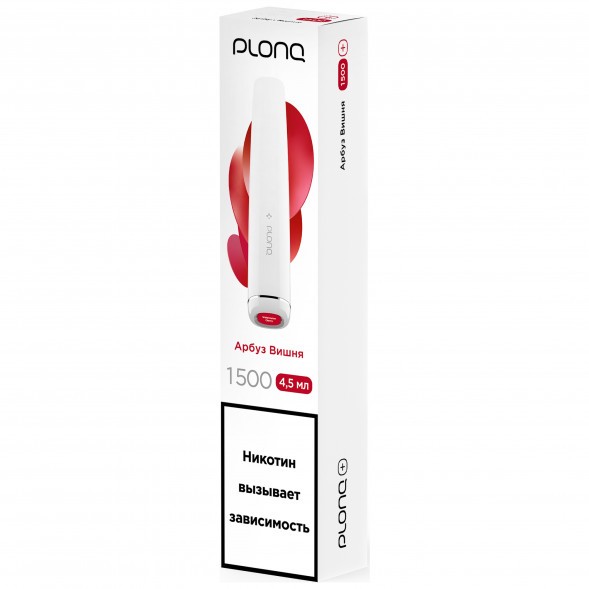 PLONQ PLUS - Арбуз Вишня (1500 затяжек) купить в Иркутске