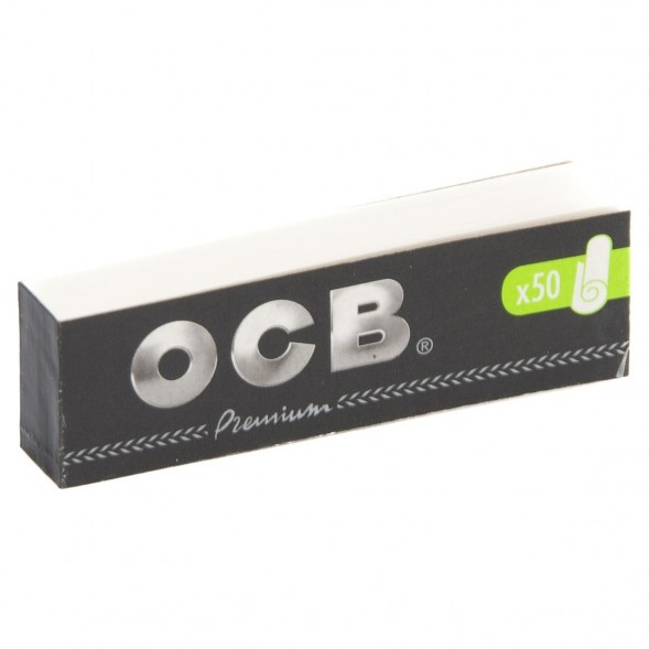Фильтры для самокруток OCB - Premium Бумажные (50 штук) купить в Иркутске