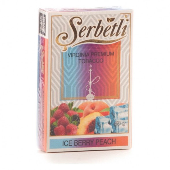 Табак Serbetli - Ice Berry Peach (Персик Ягоды со Льдом, 50 грамм, Акциз) купить в Иркутске