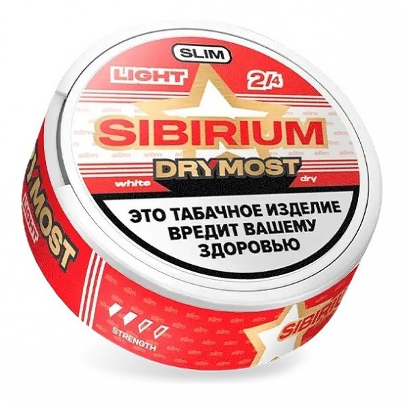 Табак жевательный DryMost - Sibirium Light Slim (12 грамм) купить в Иркутске