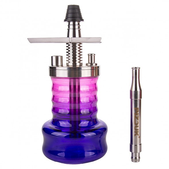 Кальян Pizduk PRO - Black-Bag (Фиолетово-Розовая Колба) купить в Иркутске