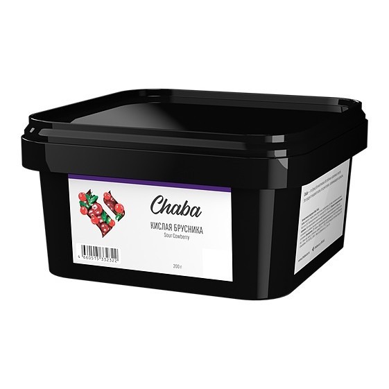 Смесь Chaba - Sour Cowberry (Кислая Брусника, 200 грамм, Без никотина) купить в Иркутске