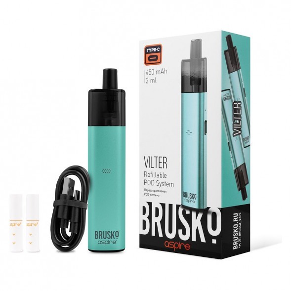 Электронная сигарета Brusko - Vilter (Голубой) купить в Иркутске
