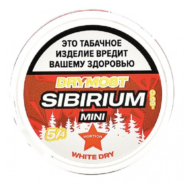 Табак жевательный DryMost - Sibirium Mini (12 грамм) купить в Иркутске