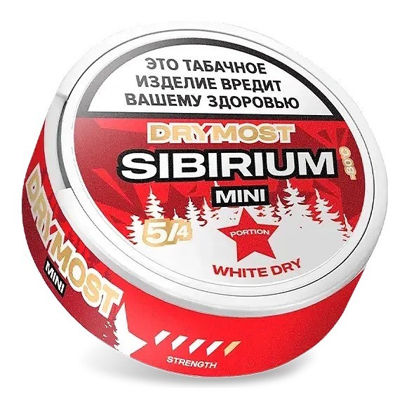 Табак жевательный DryMost - Sibirium Mini (12 грамм) купить в Иркутске