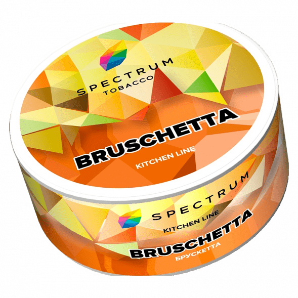 Табак Spectrum Kitchen Line - Bruschetta (Брускетта, 25 грамм) купить в Иркутске