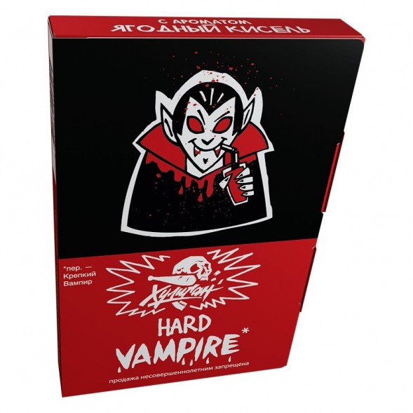 Табак Хулиган Hard - Vampire (Ягодный Кисель, 25 грамм) купить в Иркутске