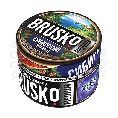 Смесь Brusko Zero - Сибирский Лимонад (50 грамм) купить в Иркутске