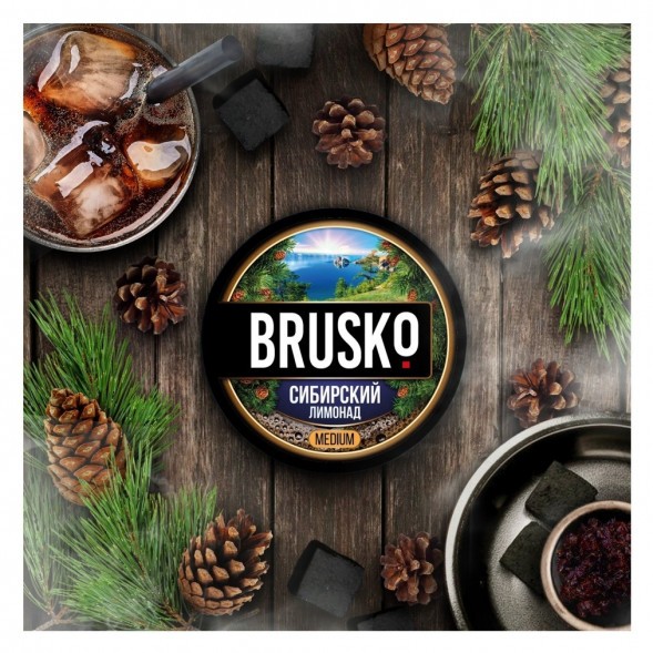 Смесь Brusko Zero - Сибирский Лимонад (50 грамм) купить в Иркутске