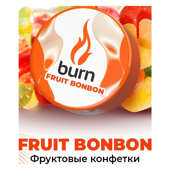 Табак Burn - Fruit Bonbon (Фруктовые Конфеты, 25 грамм) купить в Иркутске
