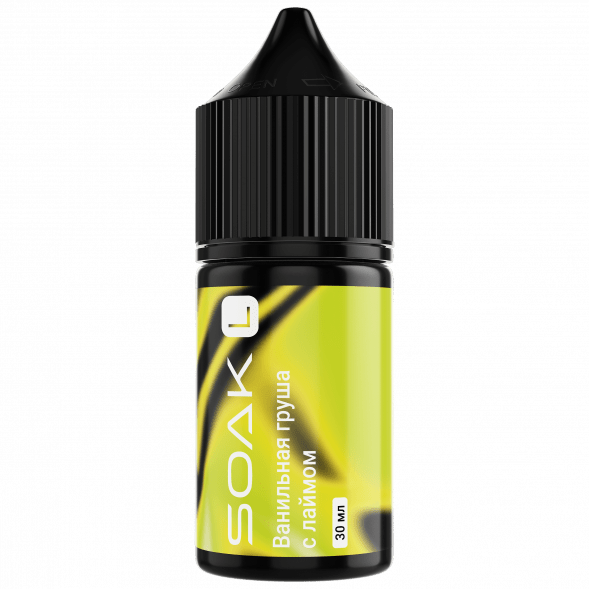 Жидкость SOAK L30 - Vanilla Pear (Ванильная Груша с Лаймом, 30 мл, 2 мг) купить в Иркутске