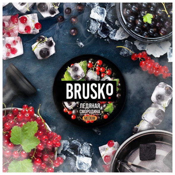 Смесь Brusko Medium - Ледяная Смородина (50 грамм) купить в Иркутске
