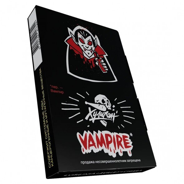 Табак Хулиган - Vampire (Ягодный Кисель, 25 грамм) купить в Иркутске