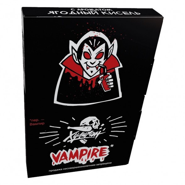 Табак Хулиган - Vampire (Ягодный Кисель, 25 грамм) купить в Иркутске