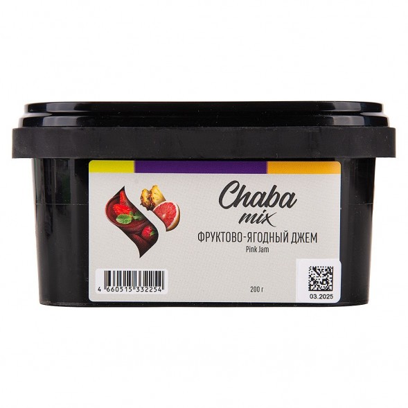 Смесь Chaba - Pink Jam (Фруктово-Ягодный Джем, 200 грамм, Без никотина) купить в Иркутске