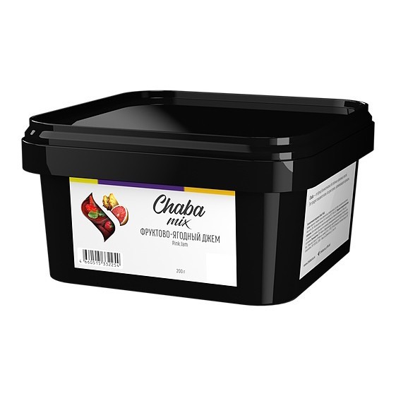 Смесь Chaba - Pink Jam (Фруктово-Ягодный Джем, 200 грамм, Без никотина) купить в Иркутске