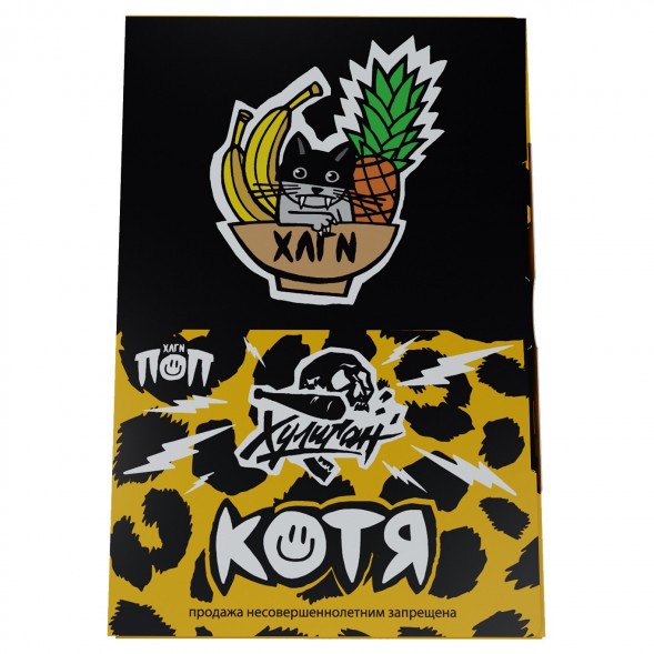 Табак Хулиган - Котя (Банановый Ананас, 200 грамм) купить в Иркутске