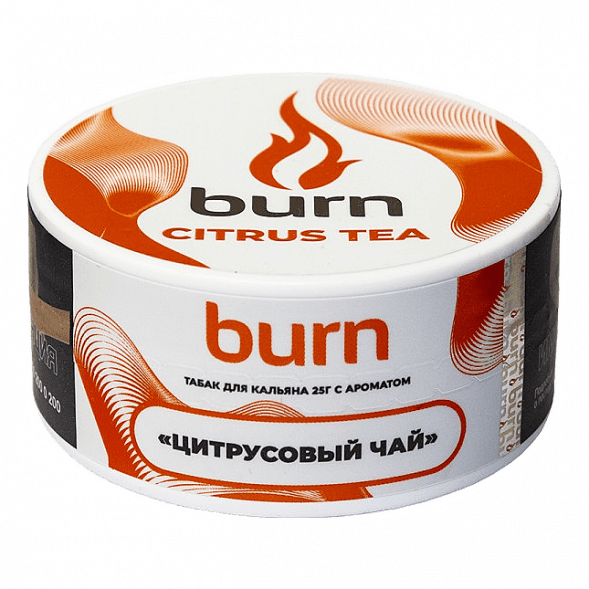 Табак Burn - Citrus Tea (Цитрусовый Чай, 25 грамм) купить в Иркутске