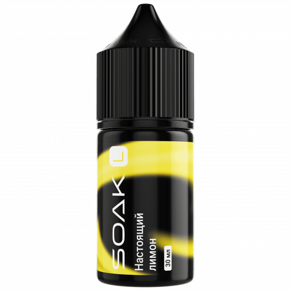Жидкость SOAK L30 - True Lemon (Настоящий Лимон, 30 мл, 2 мг) купить в Иркутске