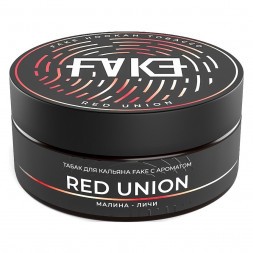 Табак FAKE - Red Union (Малина и Личи, 100 грамм)