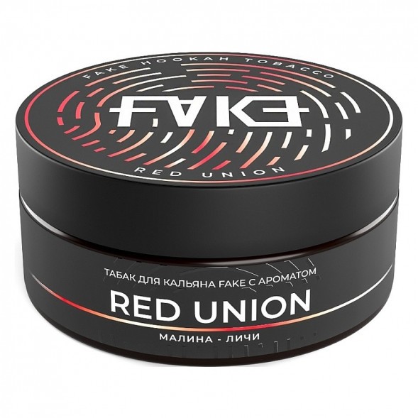 Табак FAKE - Red Union (Малина и Личи, 100 грамм) купить в Иркутске