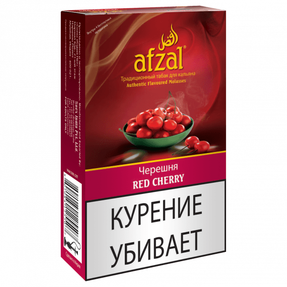 Табак Afzal - Red Cherry (Черешня, 40 грамм) купить в Иркутске