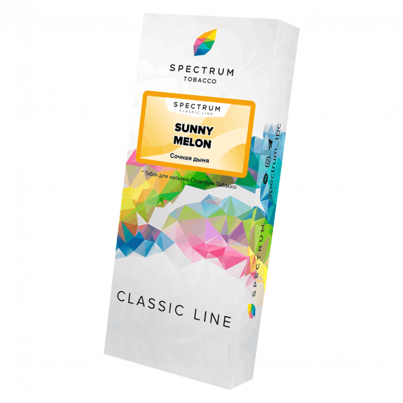 Табак Spectrum - Sunny Melon (Сочная Дыня, 100 грамм) купить в Иркутске