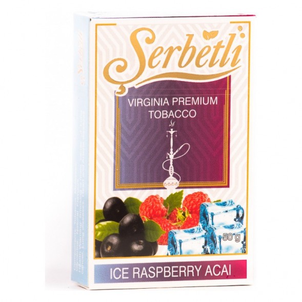 Табак Serbetli - Ice Raspberry Acai (Асаи Малина со Льдом, 50 грамм, Акциз) купить в Иркутске