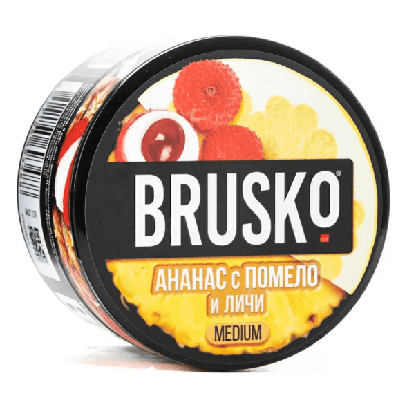 Смесь Brusko Medium - Ананас с Помело и Личи (50 грамм) купить в Иркутске