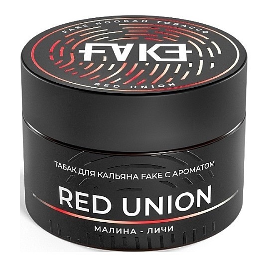 Табак FAKE - Red Union (Малина и Личи, 40 грамм) купить в Иркутске