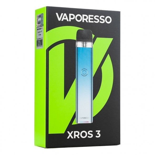Электронная сигарета Vaporesso XROS 3 - Sky Blue купить в Иркутске