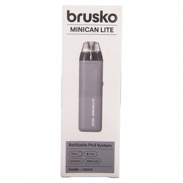 Электронная сигарета Brusko - Minican LITE (Grey) купить в Иркутске