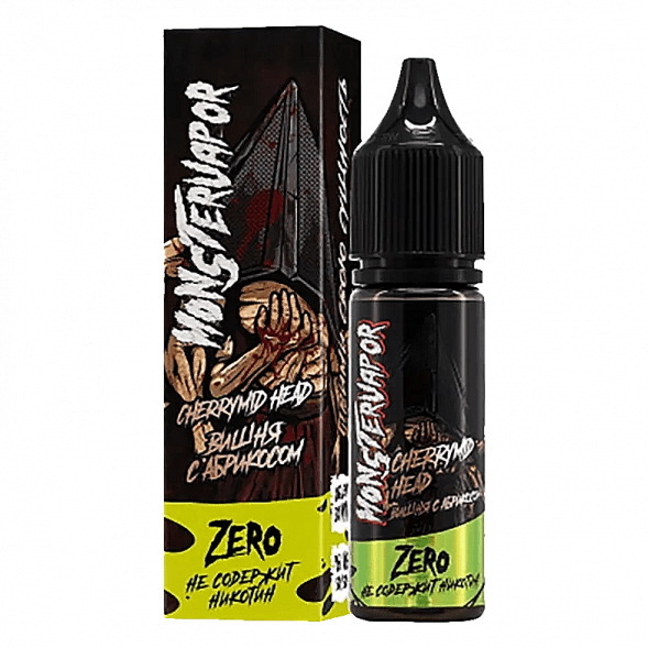 Жидкость Monsterwapor Zero - Cherrymid Head (Вишня с Абрикосом, 30 мл, без никотина) купить в Иркутске