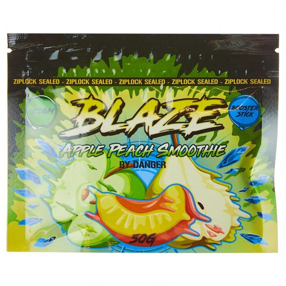 Смесь Blaze Medium - Apple Peach Smoothie (Яблочно-Персиковое смузи, 50 грамм) купить в Иркутске